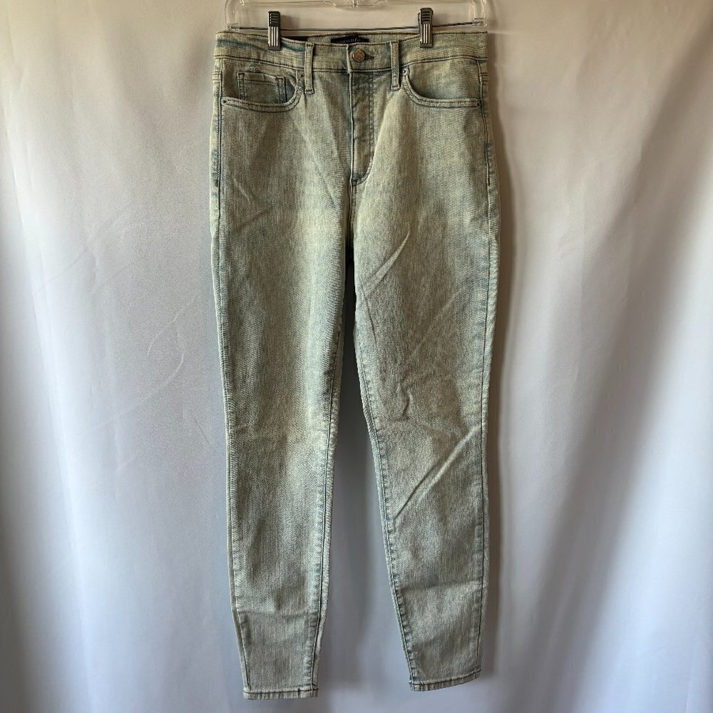 Banana Republic Women's Light Wash High-Rise Narrow Leg Skinny Jeans Siz…